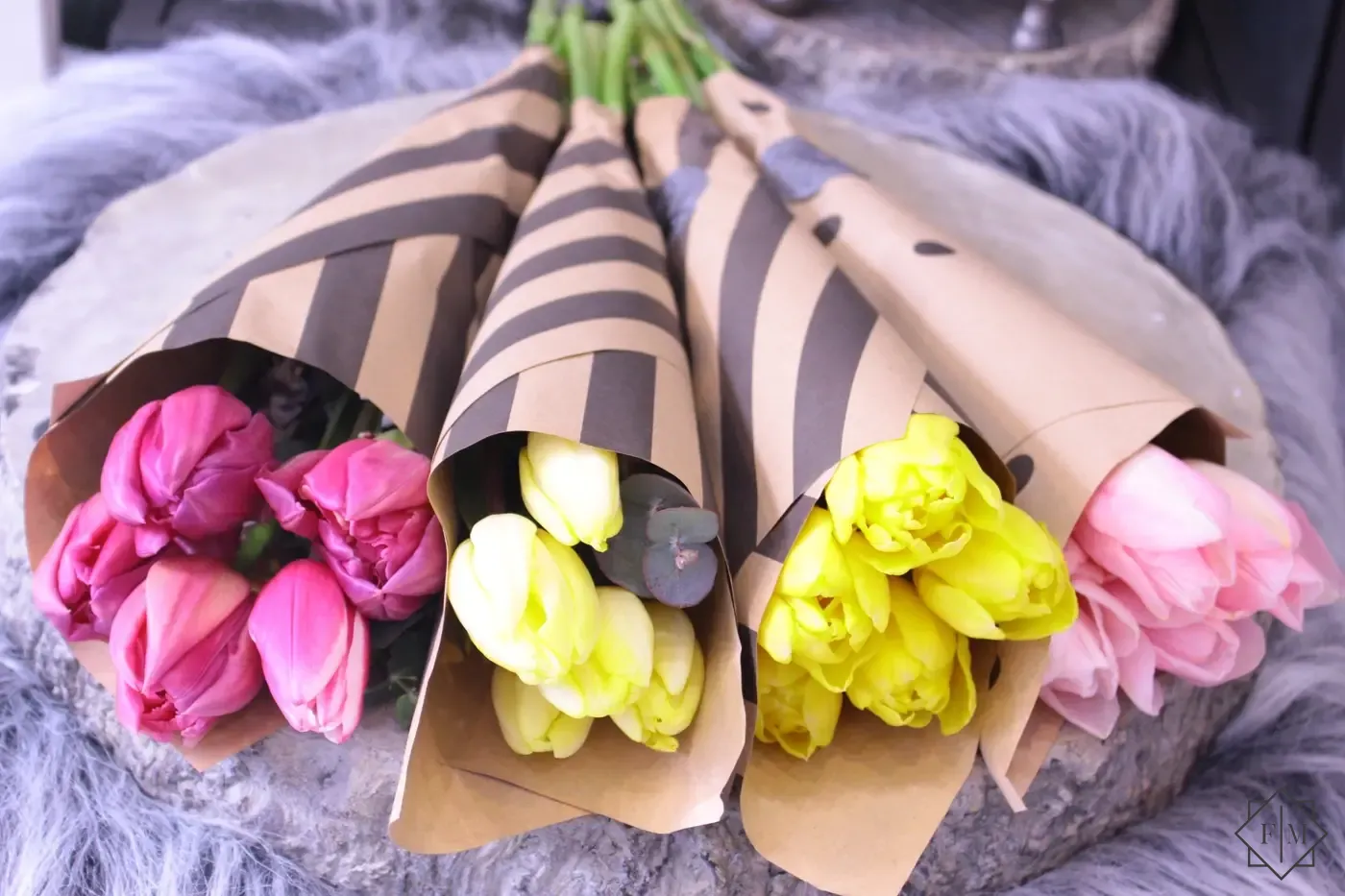 Mini tulipán csokor